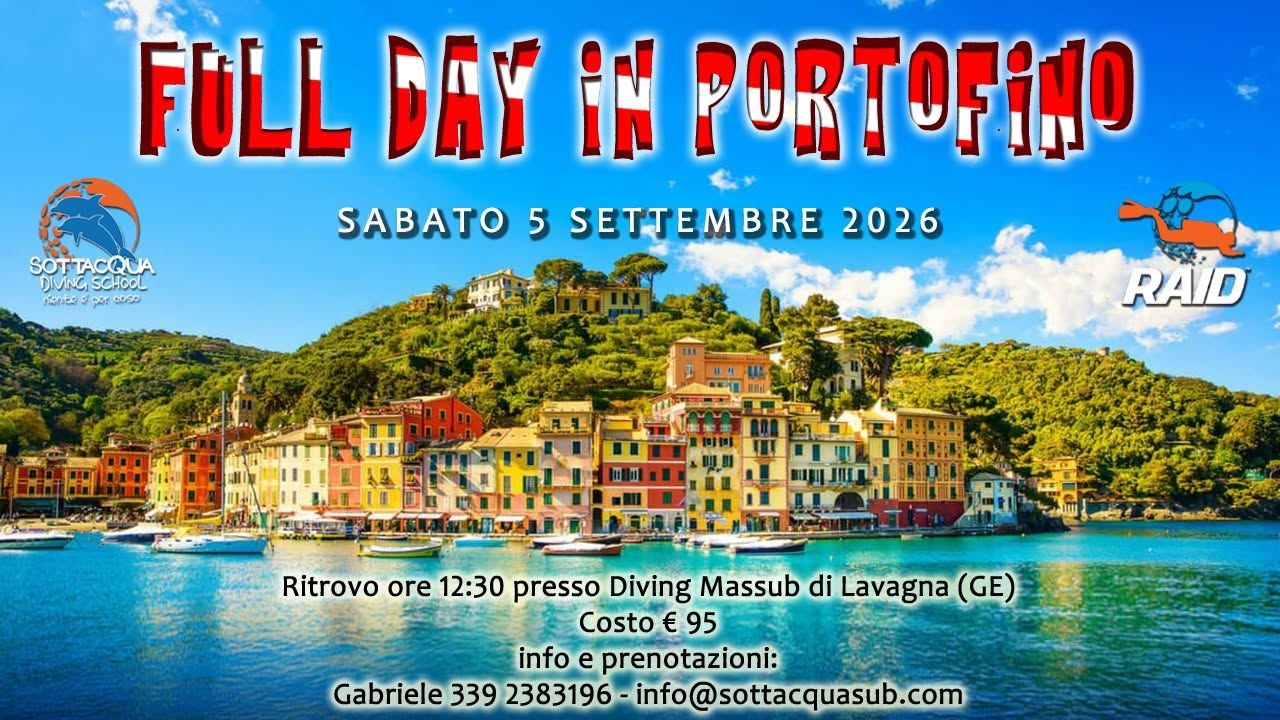 FULL DAY a Portofino SETTEMBRE 2026